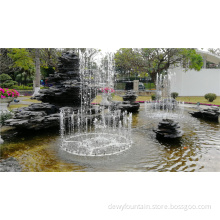 SUS304L stainless steel water Decorative Pipe fountains